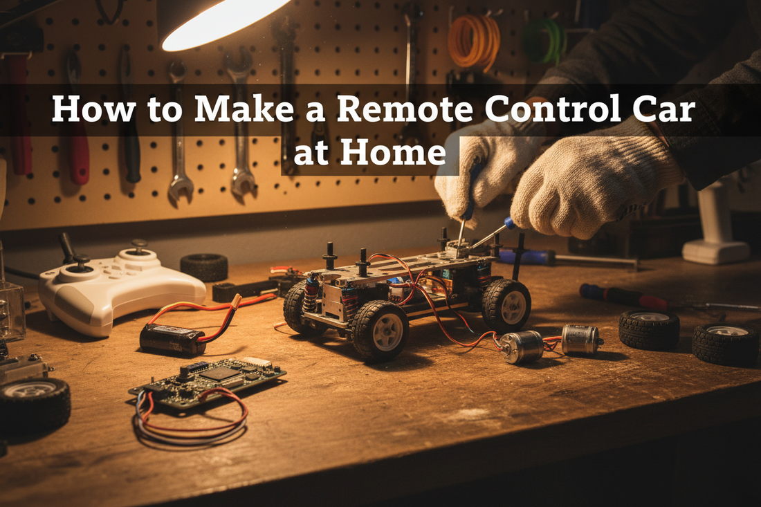 How to Make a Remote Control Car at Home