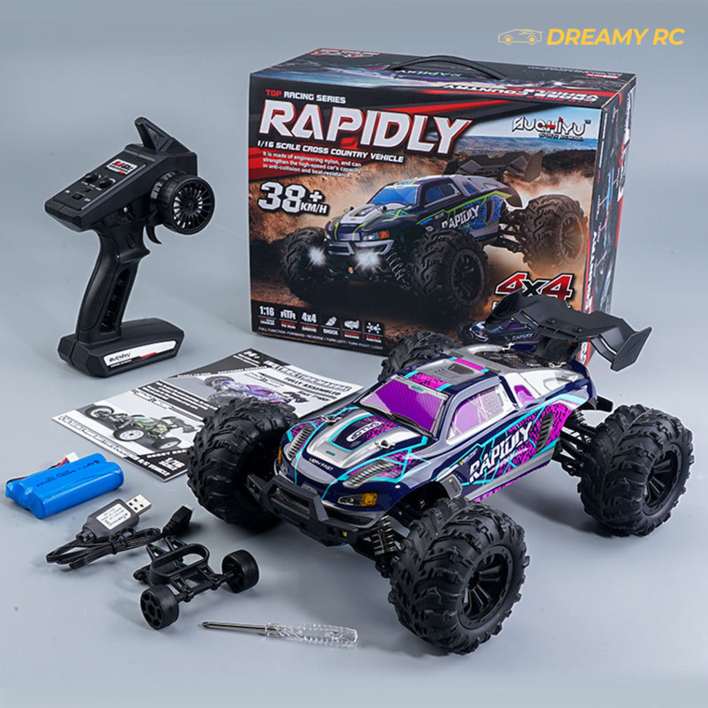 1:16 4WD High-Speed Off-Road Buggy RC Car – Electric Monster Truck