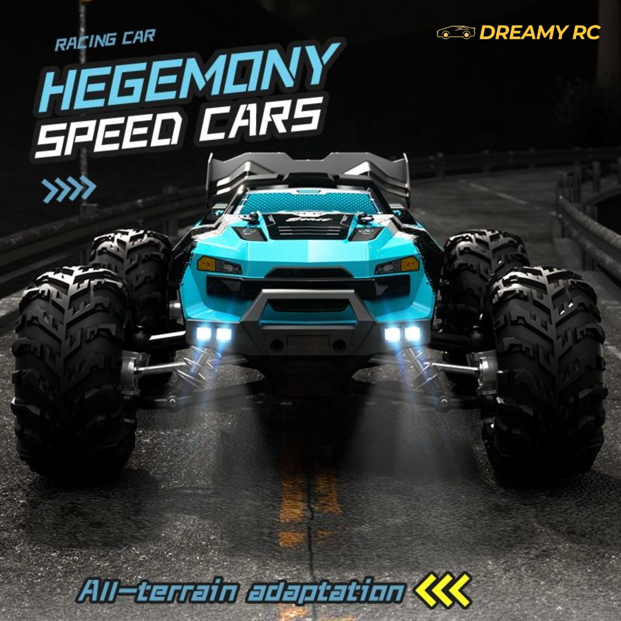 1:16 Brushless 4WD High-Speed RC Car – Off-Road Racing Remote Control Car