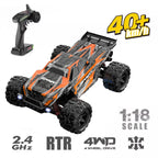 1:18 Scale 4WD Rock Crawler RC Car – Electric Off-Road Vehicle