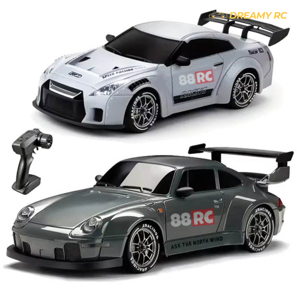 1:24 Scale 4WD Drift RC Car – Mini Electric Remote Control Sports Racing Car