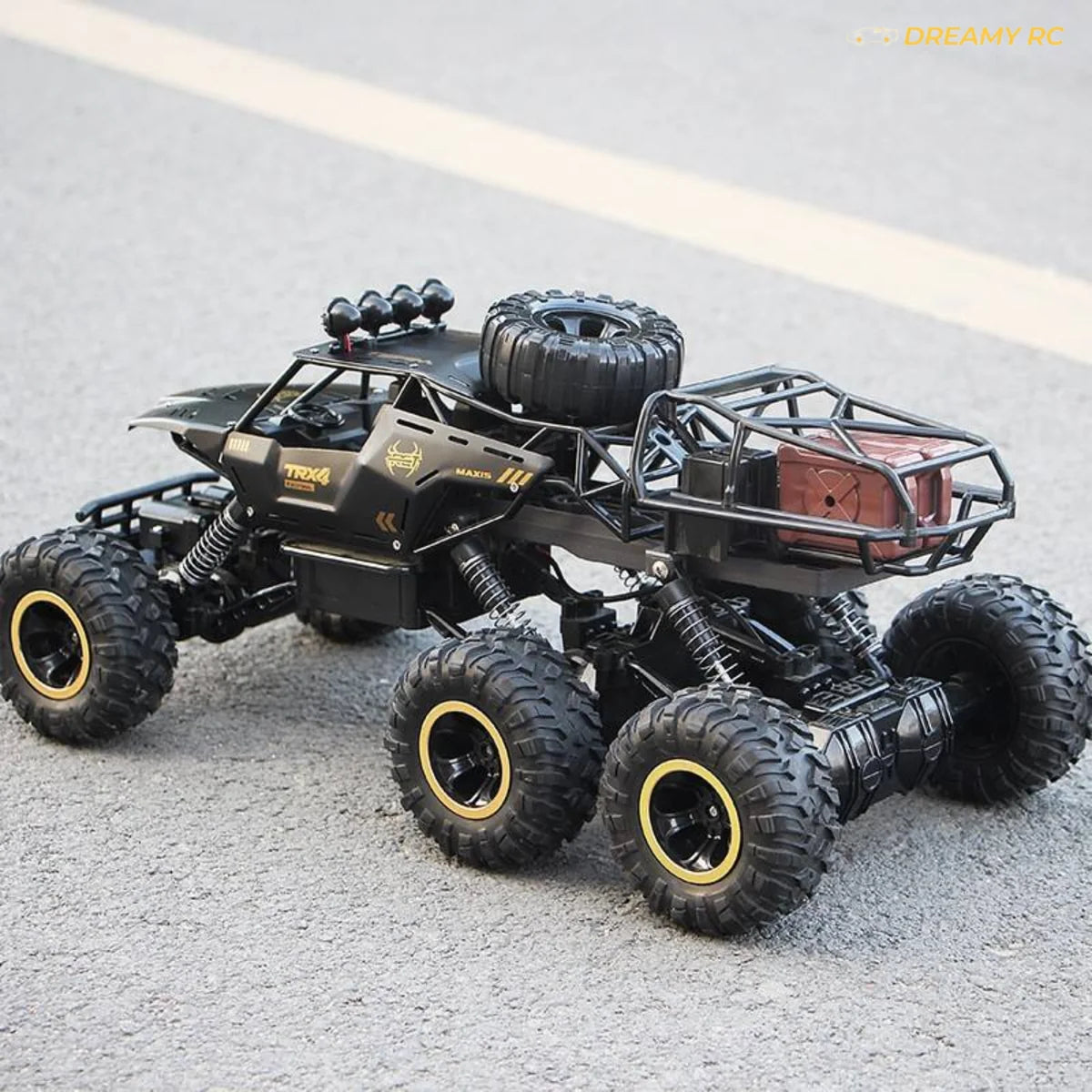 1:12 Scale 6WD Rock Crawler RC Car – 46cm High-Speed Off-Road Remote Control Vehicle