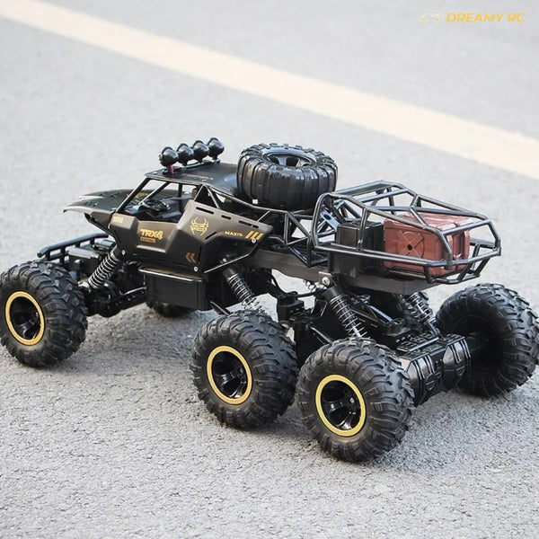 1:12 Scale 6WD Rock Crawler RC Car – 46cm High-Speed Off-Road Remote Control Vehicle