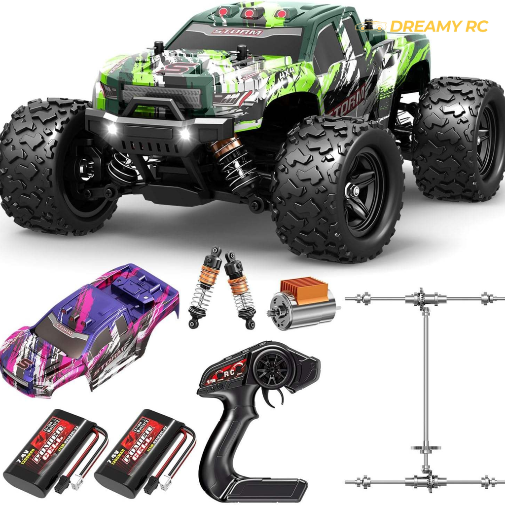 1:18 Scale 4WD High-Speed Waterproof Off-Road  Rock Crawler RC Car