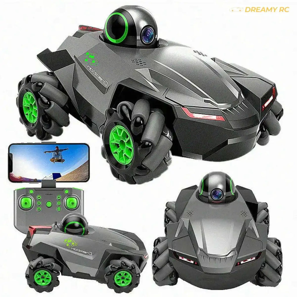 720P WiFi FPV Stunt RC Car with Camera – 2.4GHz Remote Control Drift & Rock Crawler