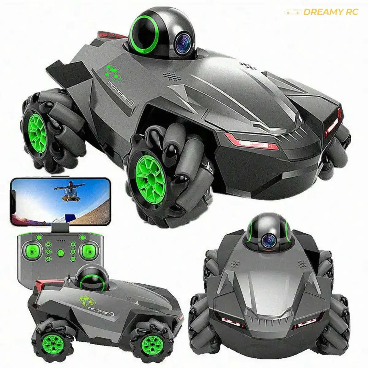 720P WiFi FPV Stunt RC Car with Camera – 2.4GHz Remote Control Drift & Rock Crawler