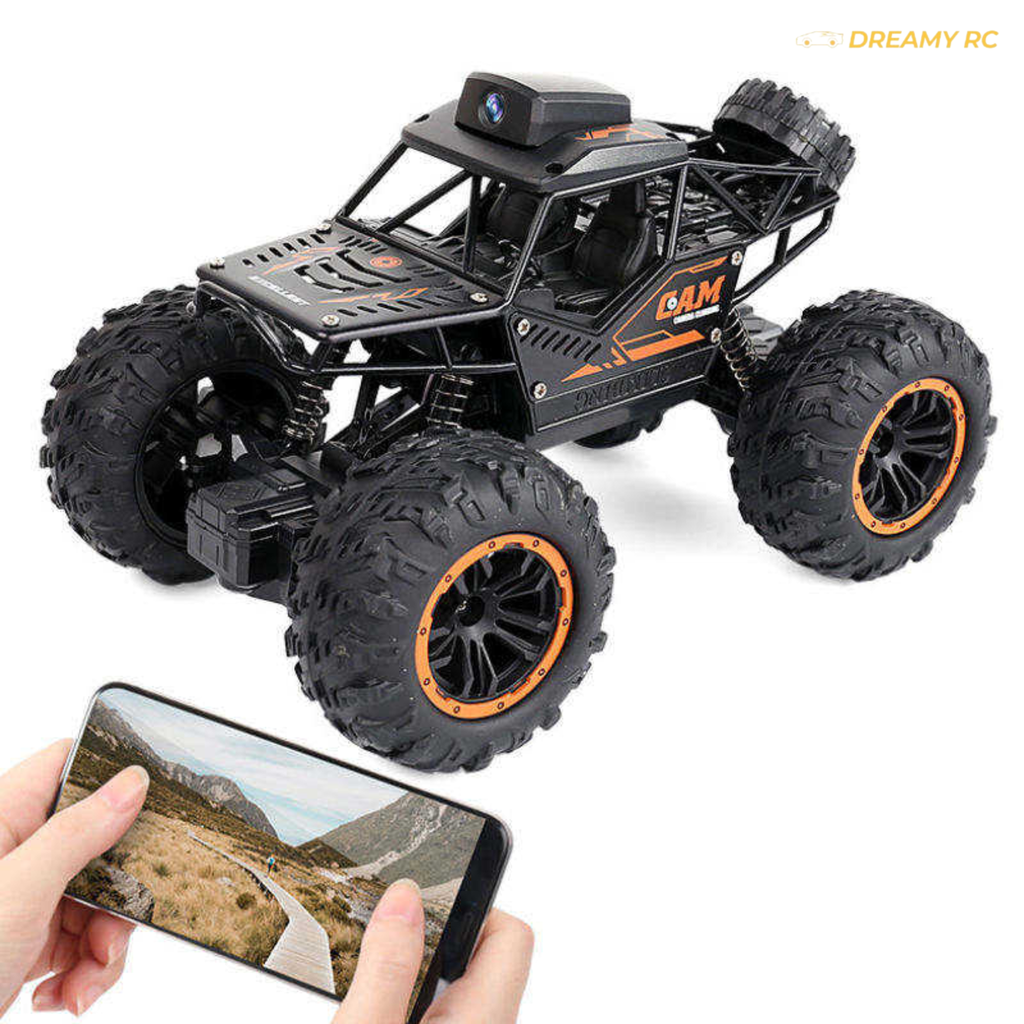 1:18 Scale WiFi Camera RC Stunt Car – 4WD Dual Control Remote Control Vehicle