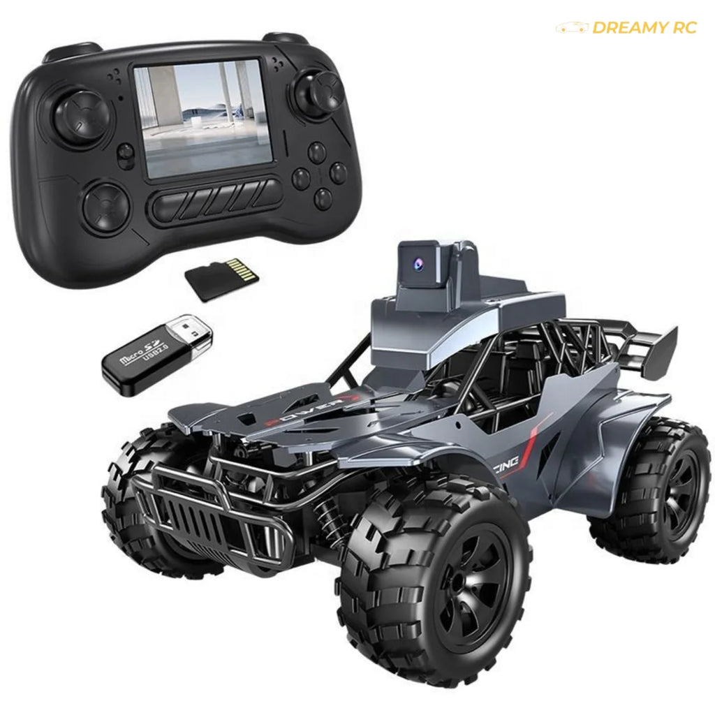 20 KM/H FPV RC Race Car with HD Camera & LCD Display – Real-Time Remote Control Racing Car