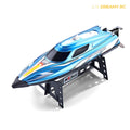 High-Speed Waterproof RC Boat – Electric Speedboat with Navigation Lights
