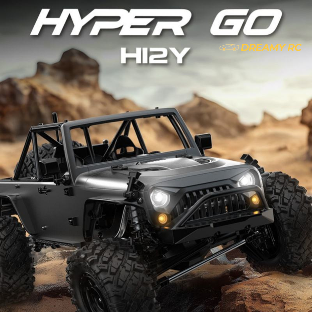 MJX Hyper Go H12Y 1:12 Brushless 4x4 Rock Crawler RC Car