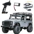 1:12 Scale 4WD Rock Crawler RC Car – Defender Style Off-Road Remote Control Vehicle