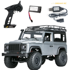 1:12 Scale 4WD Rock Crawler RC Car – Defender Style Off-Road Remote Control Vehicle
