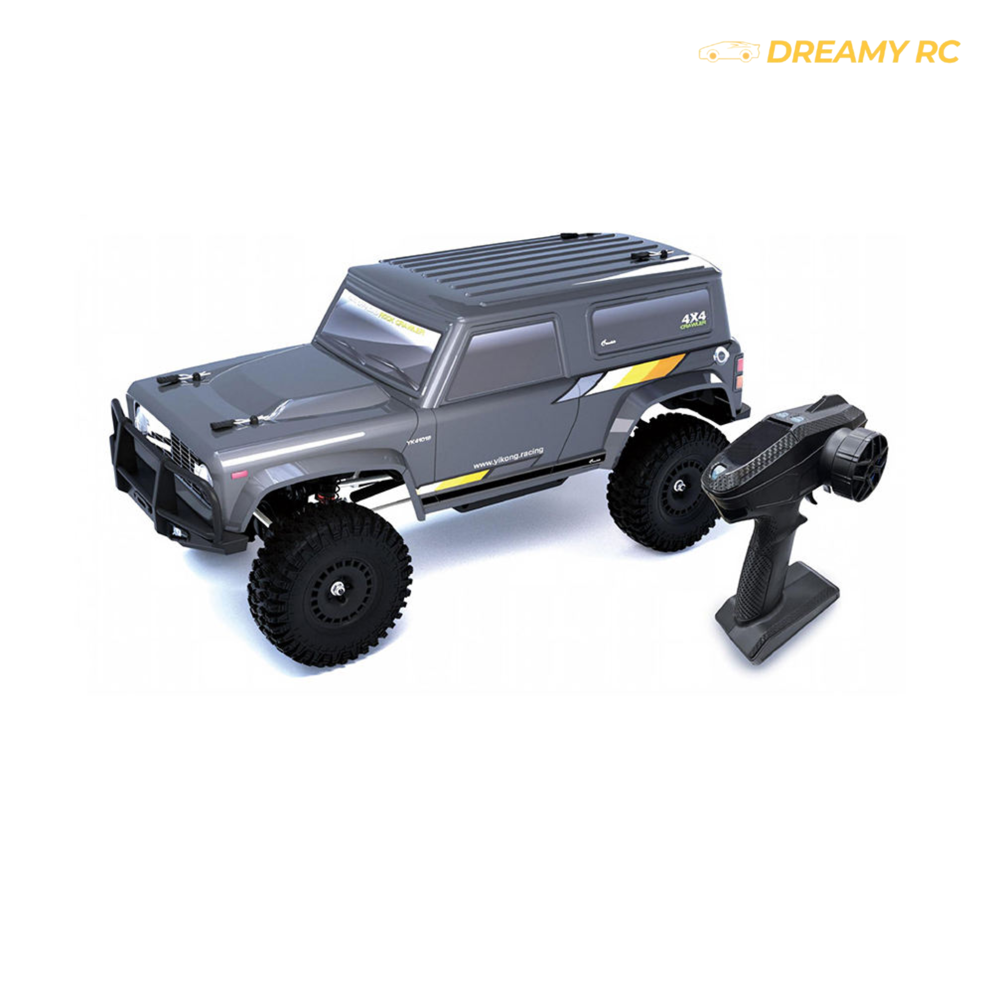 1:10 Scale 4WD Rock Crawler RC Car – Bronco Style Off-Road Remote Control Vehicle