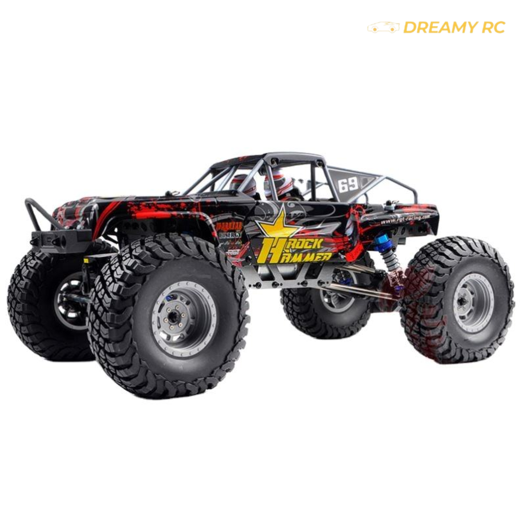 1:10 6WD RC Rock Crawler – Hobby Grade Off-Road Remote Control Trail Truck
