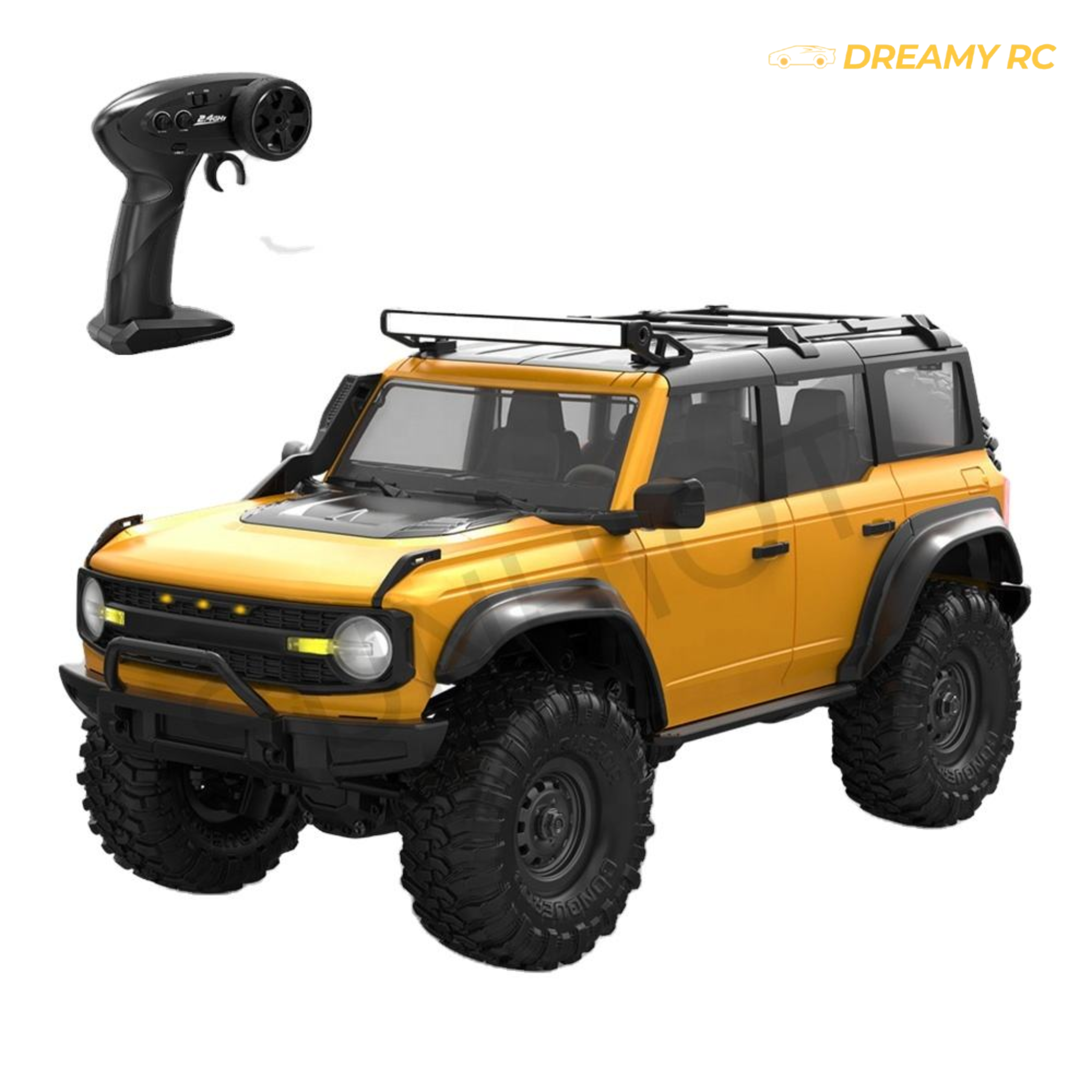 1:16 Scale 4WD Rock Crawler RC Car – Hobby Grade Off-Road Defender Style Remote Control Vehicle