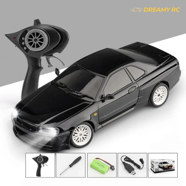 LDRC A99 1:18 RWD Drift RC Car – Electric Remote Control Racing Car with LED Lights