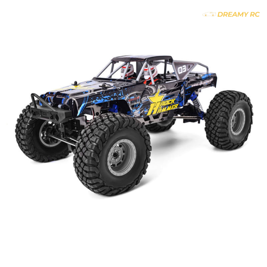 1:10 Scale 4WD Rock Crawler RC Car – Off-Road Remote Control Adventure Vehicle