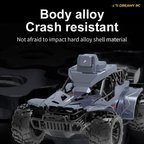 High-Speed RC Monster Truck with HD Camera & WiFi App Control