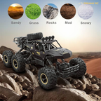 1:12 Scale 6WD Rock Crawler RC Car – 46cm High-Speed Off-Road Remote Control Vehicle