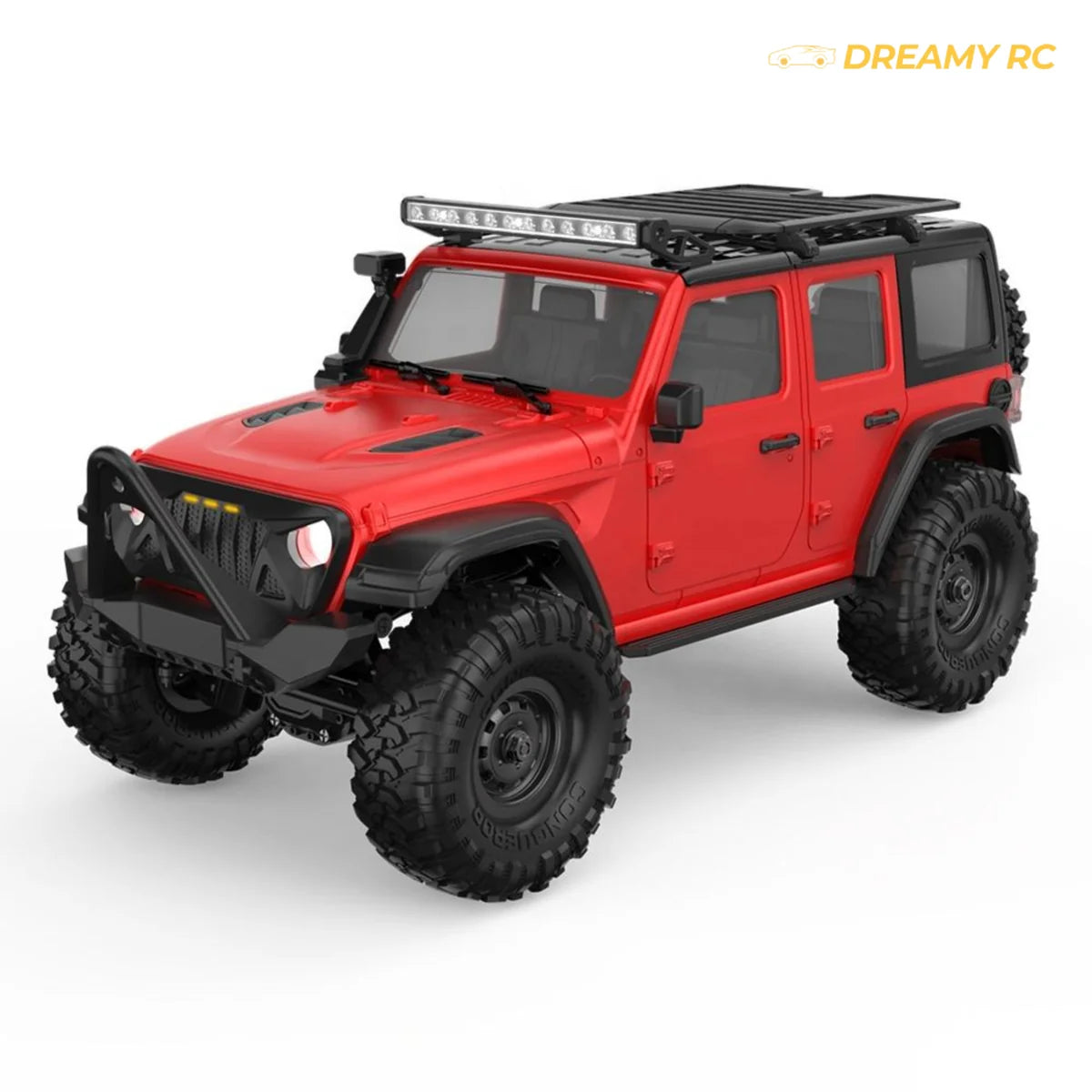 1:16 Scale 4WD Rock Crawler RC Car – Hobby Grade Off-Road Defender Style Remote Control Vehicle