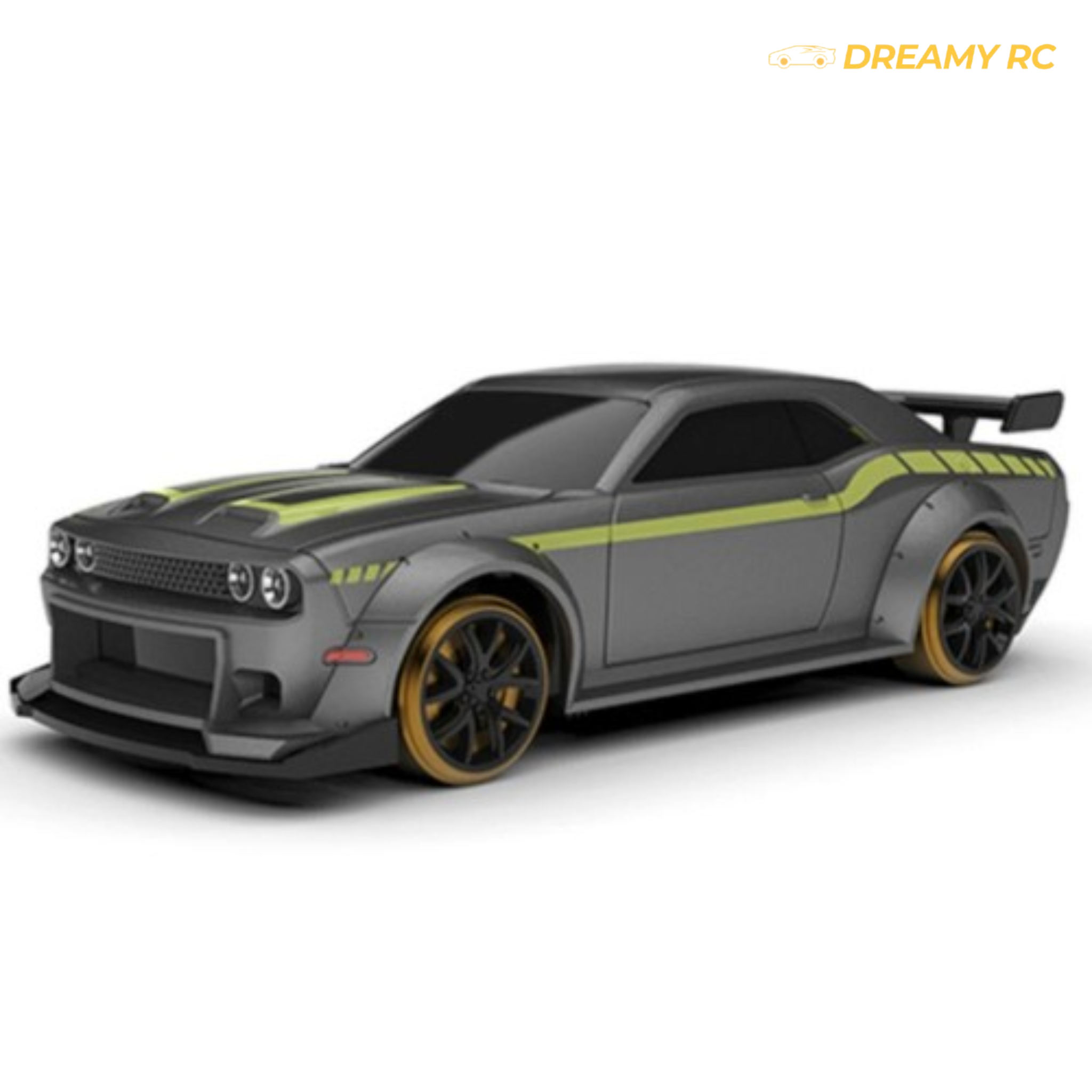 Turbo Racing 1:76 Scale RC Drift Car with Gyro – Mini Full Proportional Remote Control Car