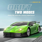 1:43 Scale 4WD RC Drift Car with Gyro – Mini Ready-to-Run Remote Control Car