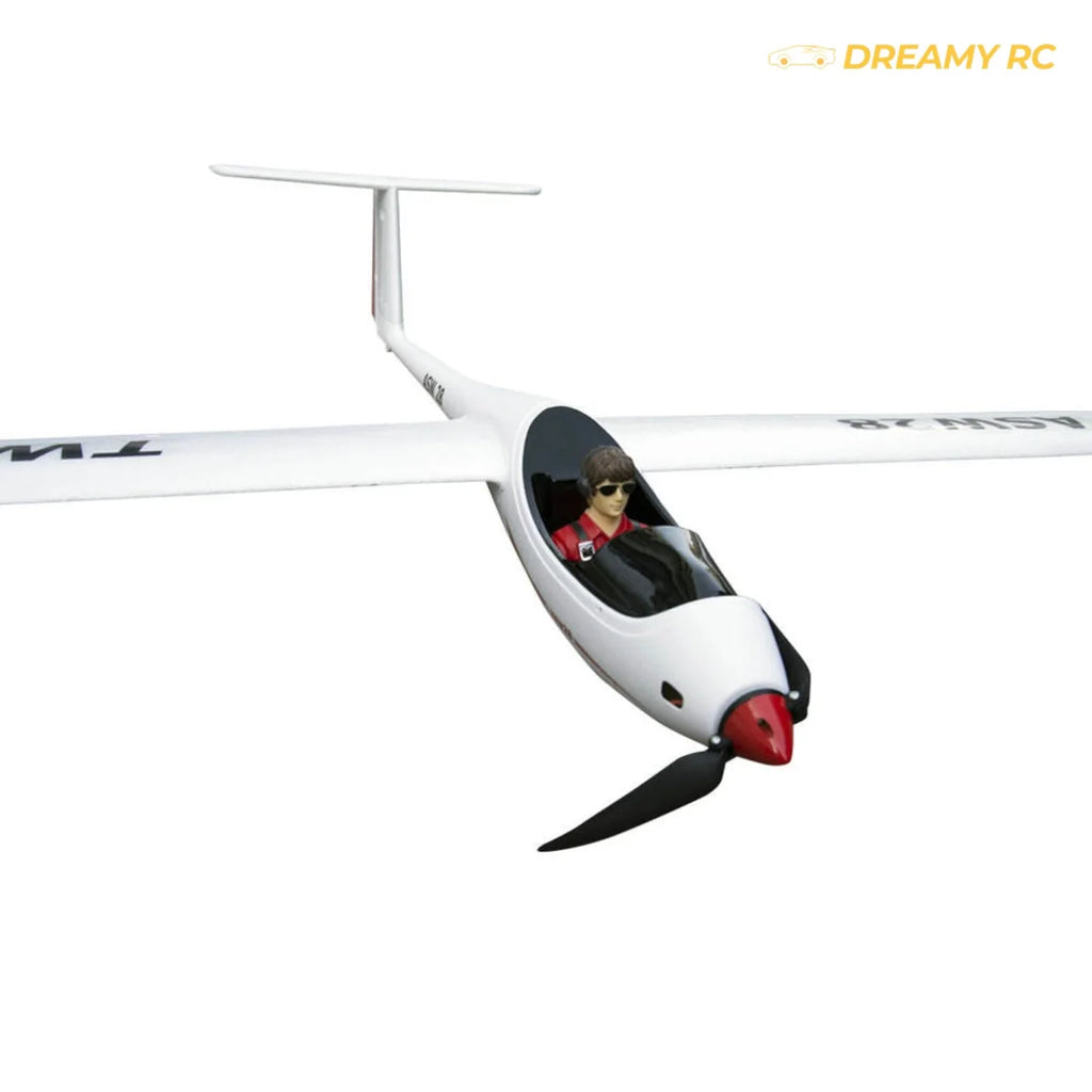 ASW28 2600mm Brushless RC Glider Airplane – Sailplane with Plastic Fuselage