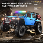 1:10 Scale 4WD Rock Crawler RC Truck – Full Proportional Off-Road Remote Control Vehicle