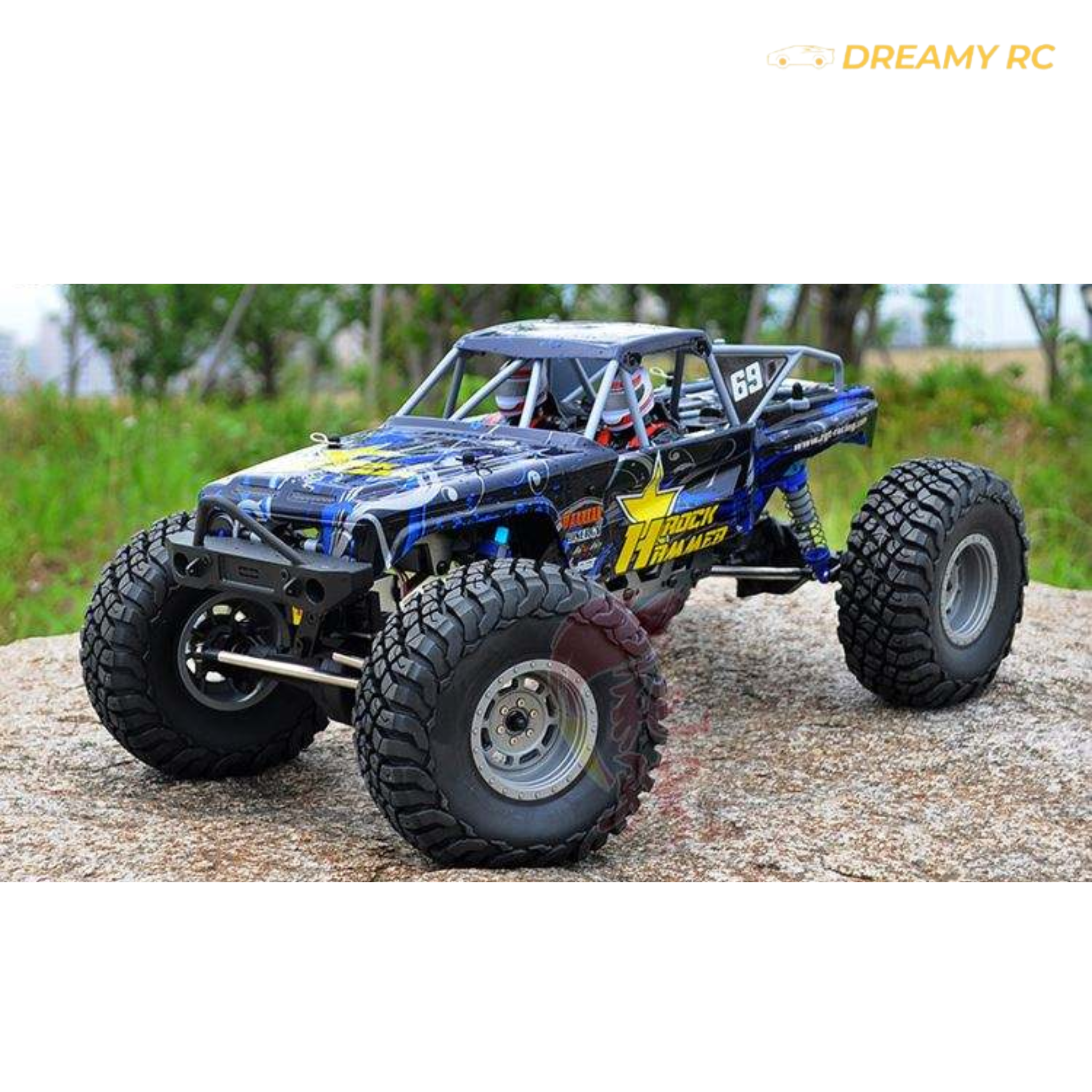 1:10 6WD RC Rock Crawler – Hobby Grade Off-Road Remote Control Trail Truck
