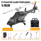 1:53 Scale Air-Wolf 4CH RC Helicopter – 6-Axis Gyro Electric Remote Control
