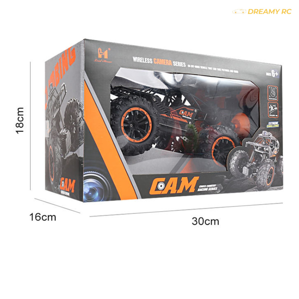1:18 Scale WiFi Camera RC Stunt Car – 4WD Dual Control Remote Control Vehicle