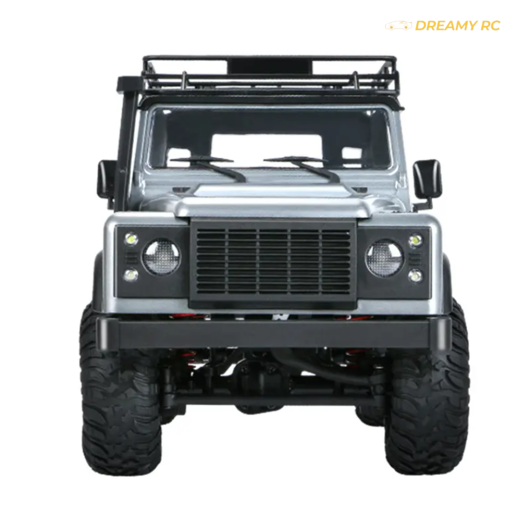 1:12 Scale 4WD Rock Crawler RC Car – Defender Style Off-Road Remote Control Vehicle