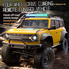 4WD Alloy Chassis Rock Crawler RC Car – Metal Frame Off-Road Remote Control Vehicle