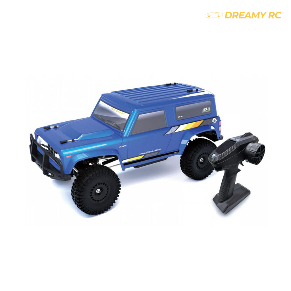 1:10 Scale 4WD Rock Crawler RC Car – Bronco Style Off-Road Remote Control Vehicle
