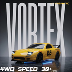 4WD RC Drift Car – High-Speed Remote Control Racing Car with LED Lights