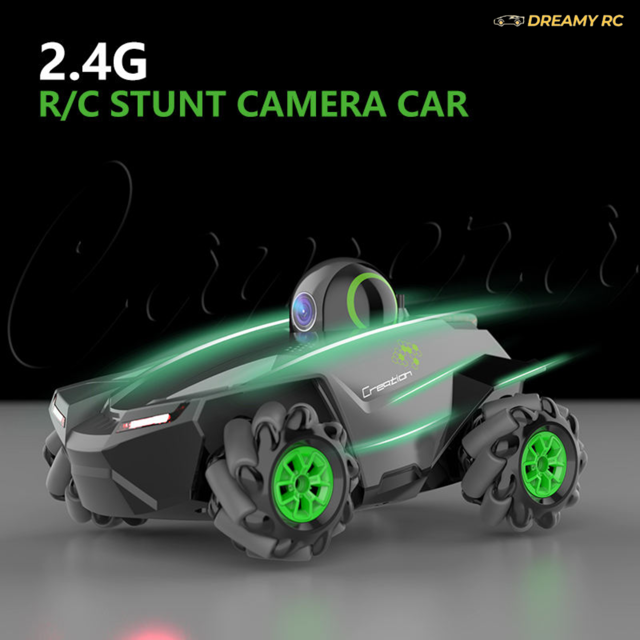 720P WiFi FPV Stunt RC Car with Camera – 2.4GHz Remote Control Drift & Rock Crawler