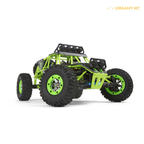 1:12 Scale 4WD High-Speed Rock Crawler RC Car with LED Lights & 2.4GHz Remote Control