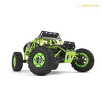 1:12 Scale 4WD High-Speed Rock Crawler RC Car with LED Lights & 2.4GHz Remote Control
