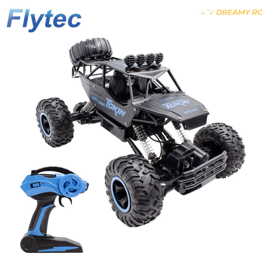 1:12 Scale 4x4 Rock Crawler RC Car – Alloy Body Off-Road Remote Control Vehicle