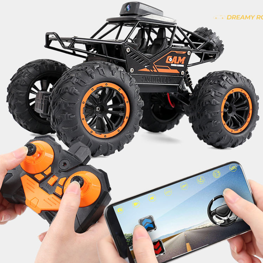1:18 Scale WiFi Camera RC Stunt Car – 4WD Dual Control Remote Control Vehicle