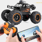 1:18 Scale WiFi Camera RC Stunt Car – 4WD Dual Control Remote Control Vehicle