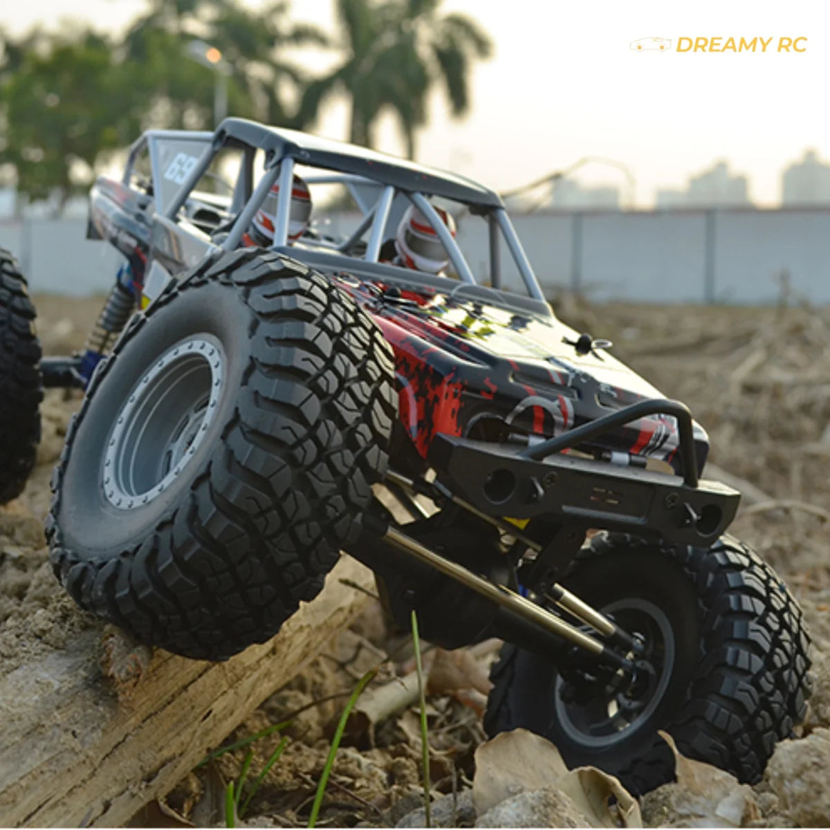 1:10 Scale 4WD Rock Crawler RC Car – Off-Road Remote Control Adventure Vehicle