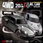 1:24 Scale 4WD Drift RC Car – Mini Electric Remote Control Sports Racing Car