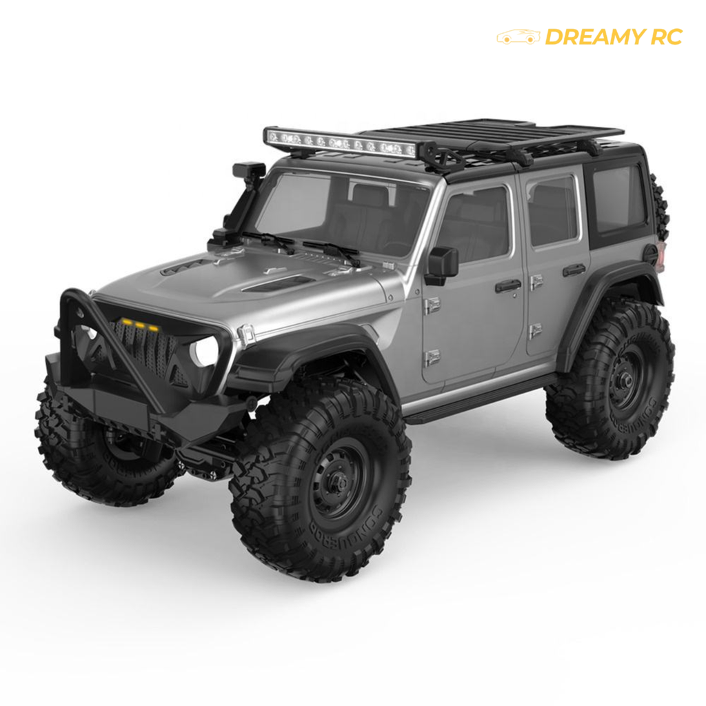 1:16 Scale 4WD Rock Crawler RC Car – Hobby Grade Off-Road Defender Style Remote Control Vehicle