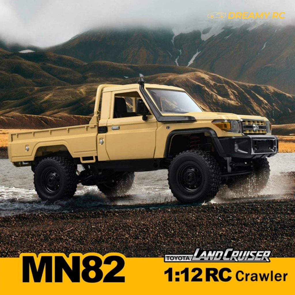 1:12 Scale Retro 4WD Rock Crawler RC Car – Off-Road