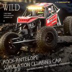 JJRC C8808 1:18 Scale 4WD Rock Crawler RC Car – Off-Road Remote Control Climbing Vehicle