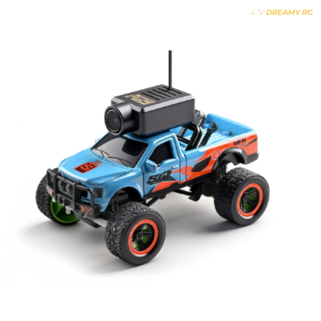 1:64 FPV Mini RC Drift Car with Camera & Display – Full Proportional Remote Control Car