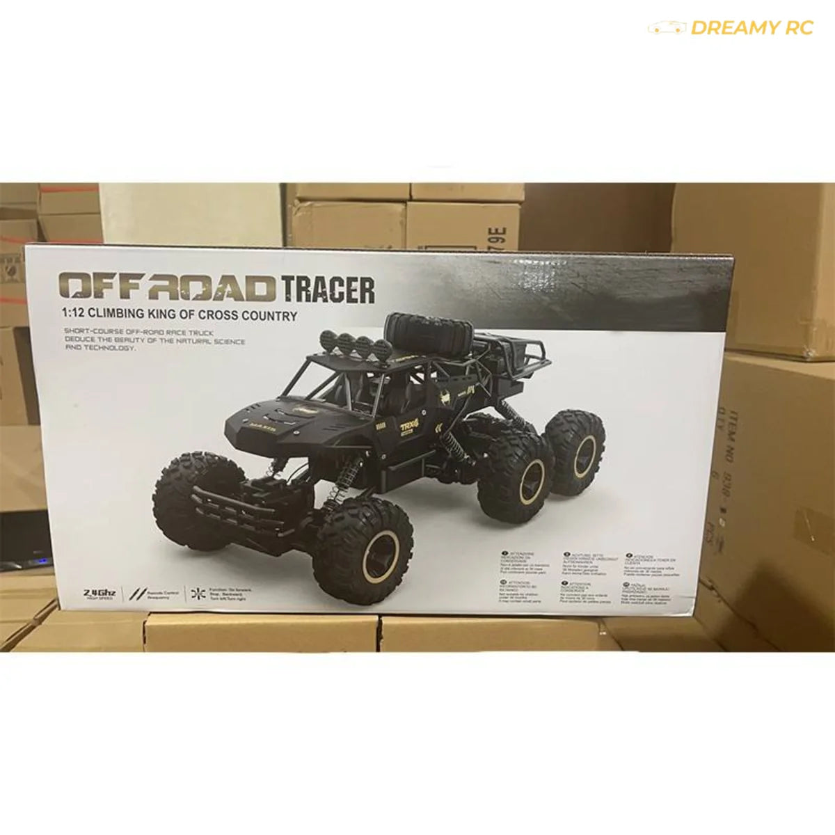 1:12 Scale 6WD Rock Crawler RC Car – 46cm High-Speed Off-Road Remote Control Vehicle