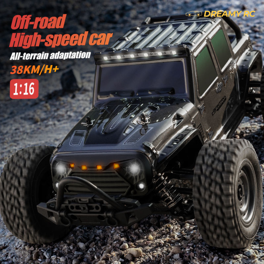 4WD High-Speed RC Monster Truck – Electric Off-Road Remote Control Car