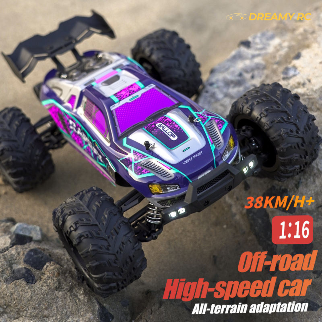 4WD High-Speed RC Monster Truck – Electric Off-Road Remote Control Car